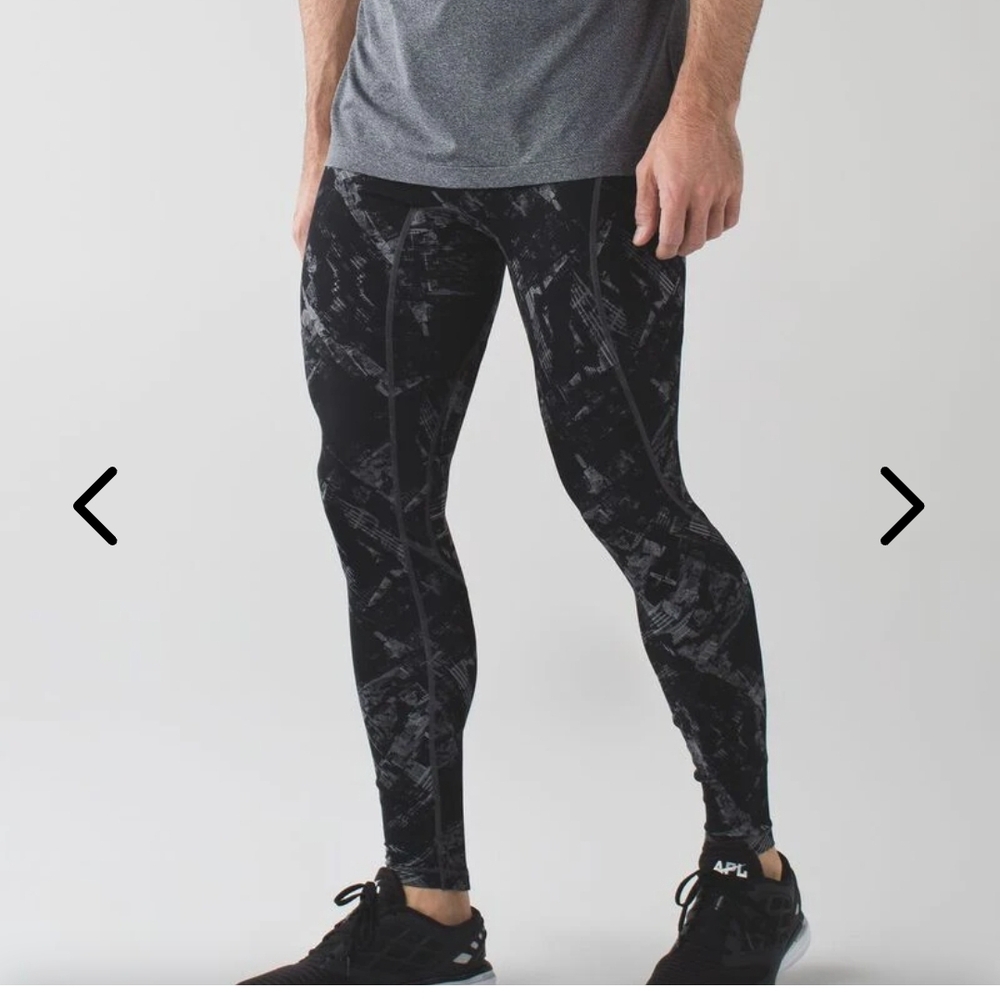 Lululemon Men's Tight Stuff Tights Sz. M **Flawed